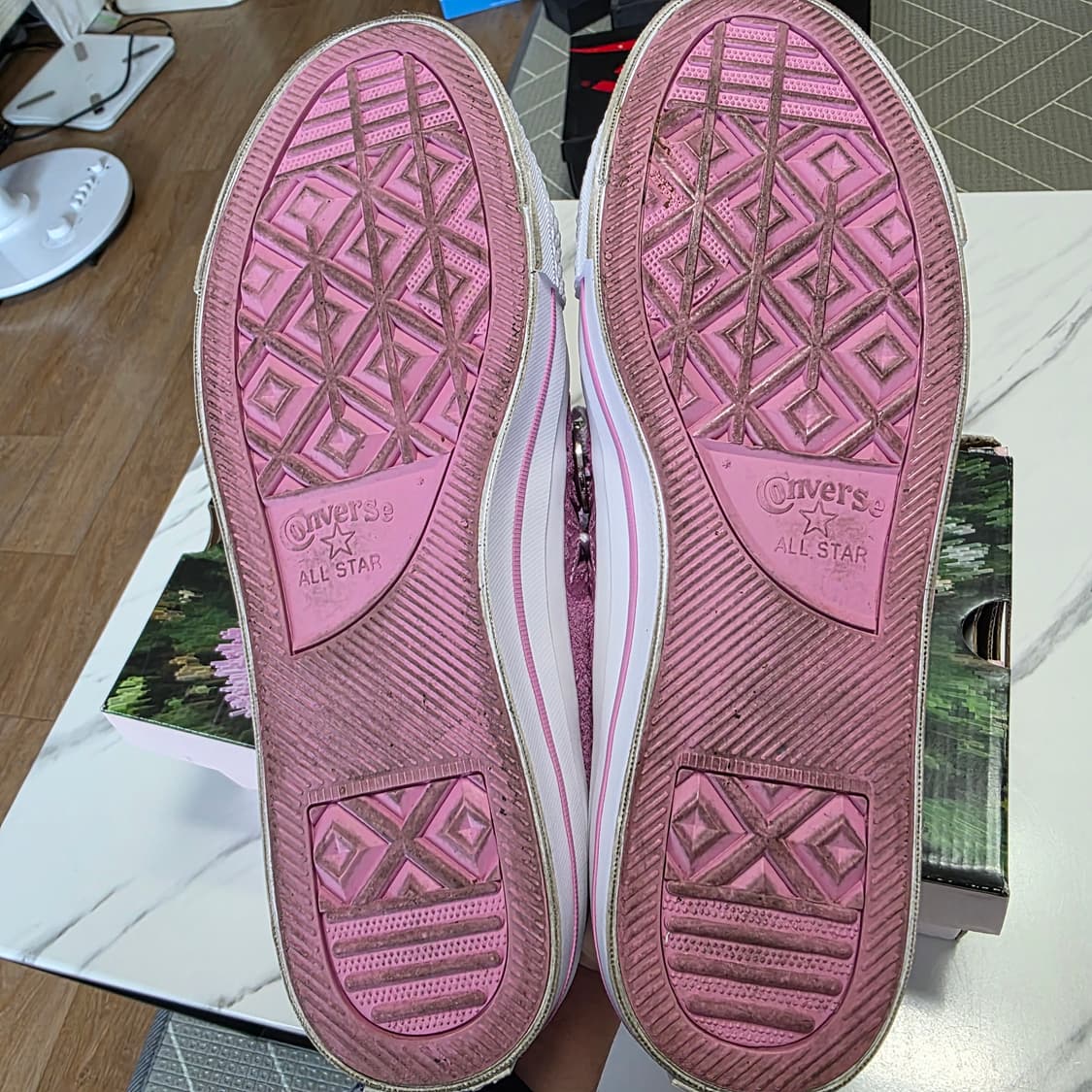 컨버스 무궁화 핑크 290사이즈 상품이미지10