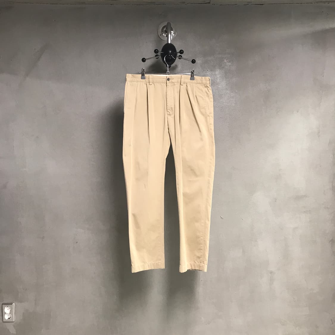 폴로 랄프로렌 베이지 투턱 치노 팬츠 34/34 상품이미지1