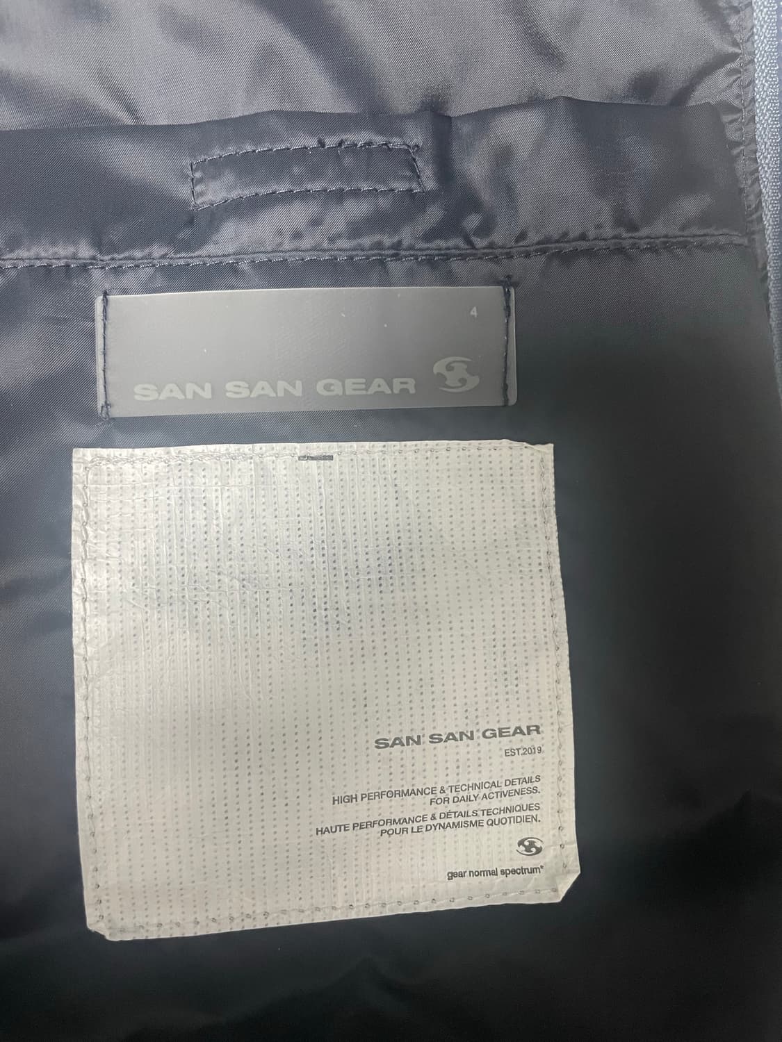 산산기어 25FW 서픽스 푸퍼 자켓 네이비 4Size 상품이미지3