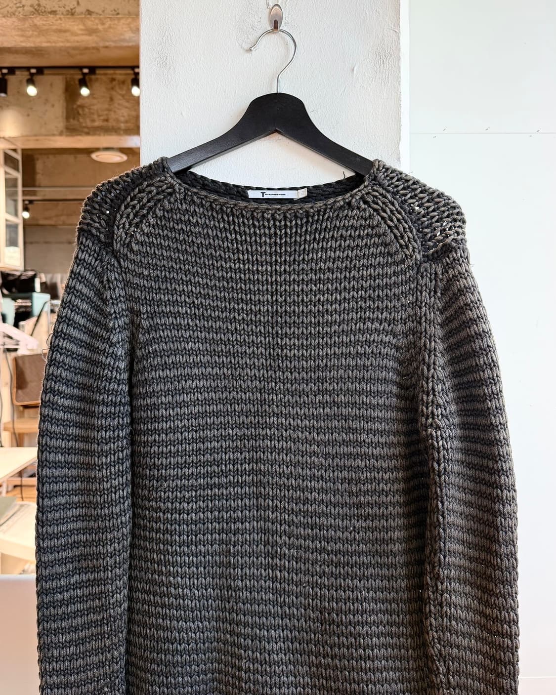 티 바이 알렉산더 왕 올리브 그런지 니트  상품이미지3