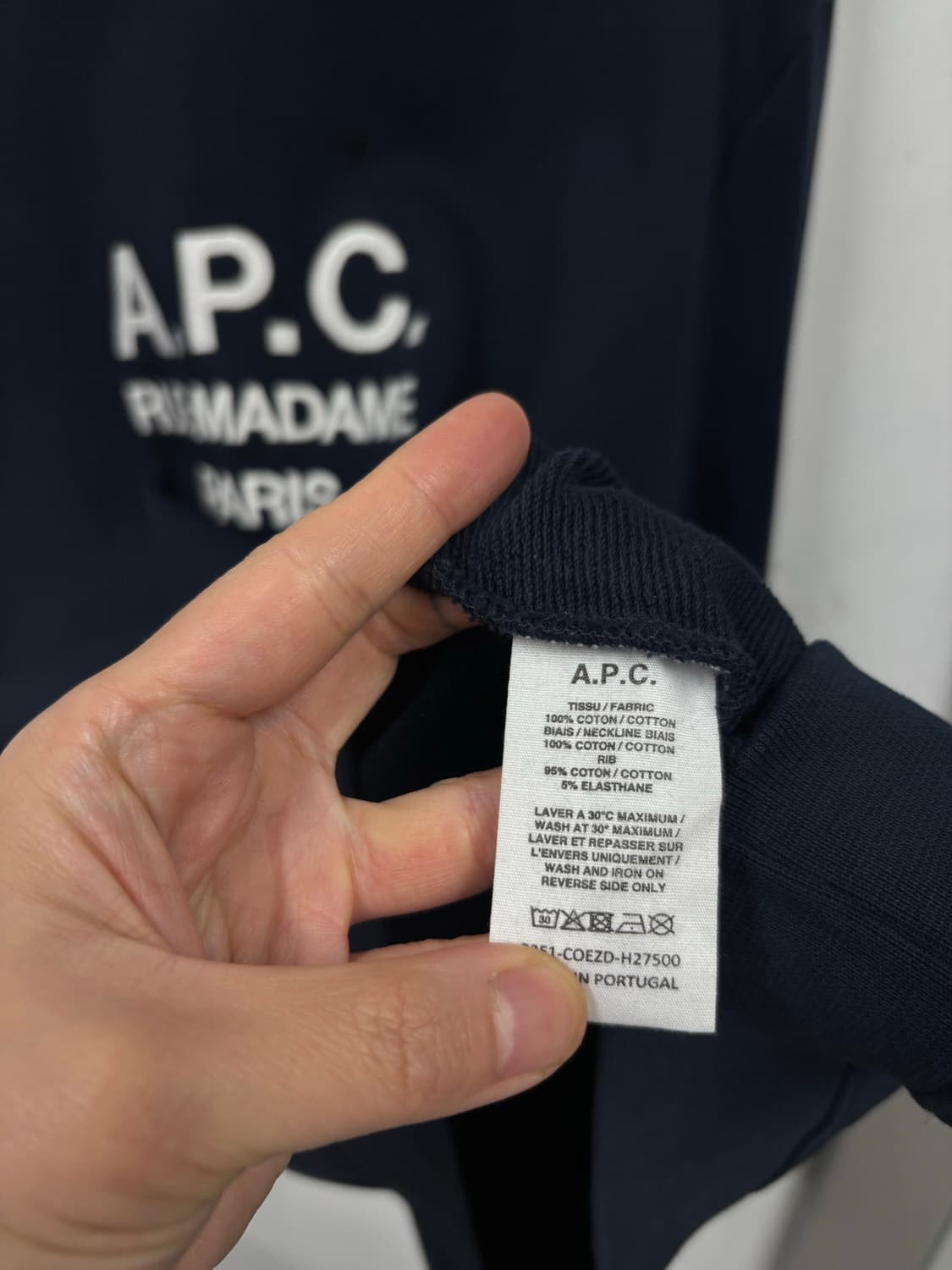 APC 아페쎄 맨투맨     상품이미지6