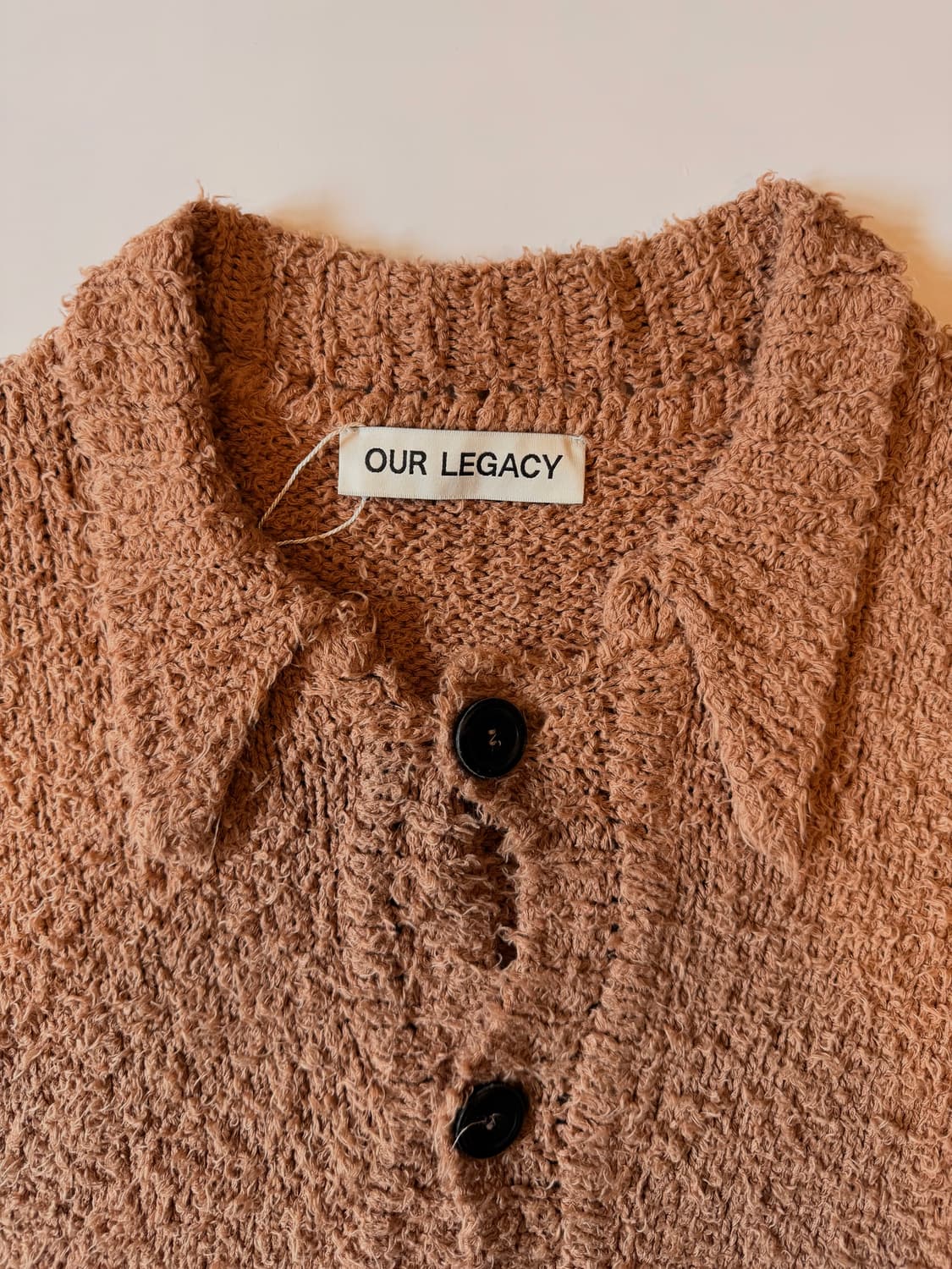 OUR LEGACY - Big Cardigan Black Clean 상품이미지2