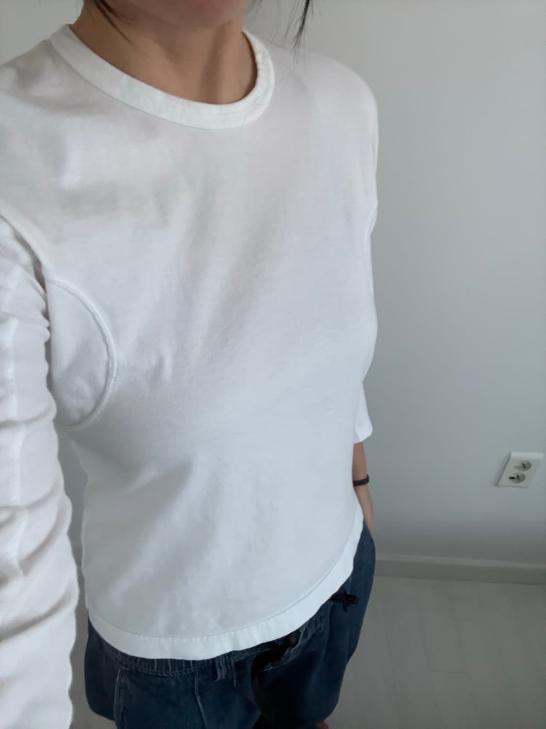 꼼데가르송 긴팔 티셔츠 7부 (착샷o) 상품이미지6