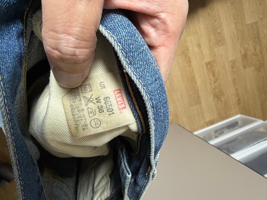 리바이스 재팬 66501 상품이미지7