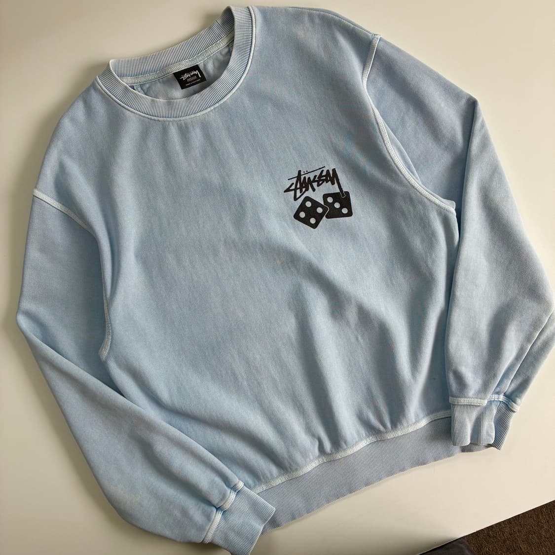 Stussy 스투시 소라 더블 다이스 맨투맨 스웻맨투맨 상품이미지6