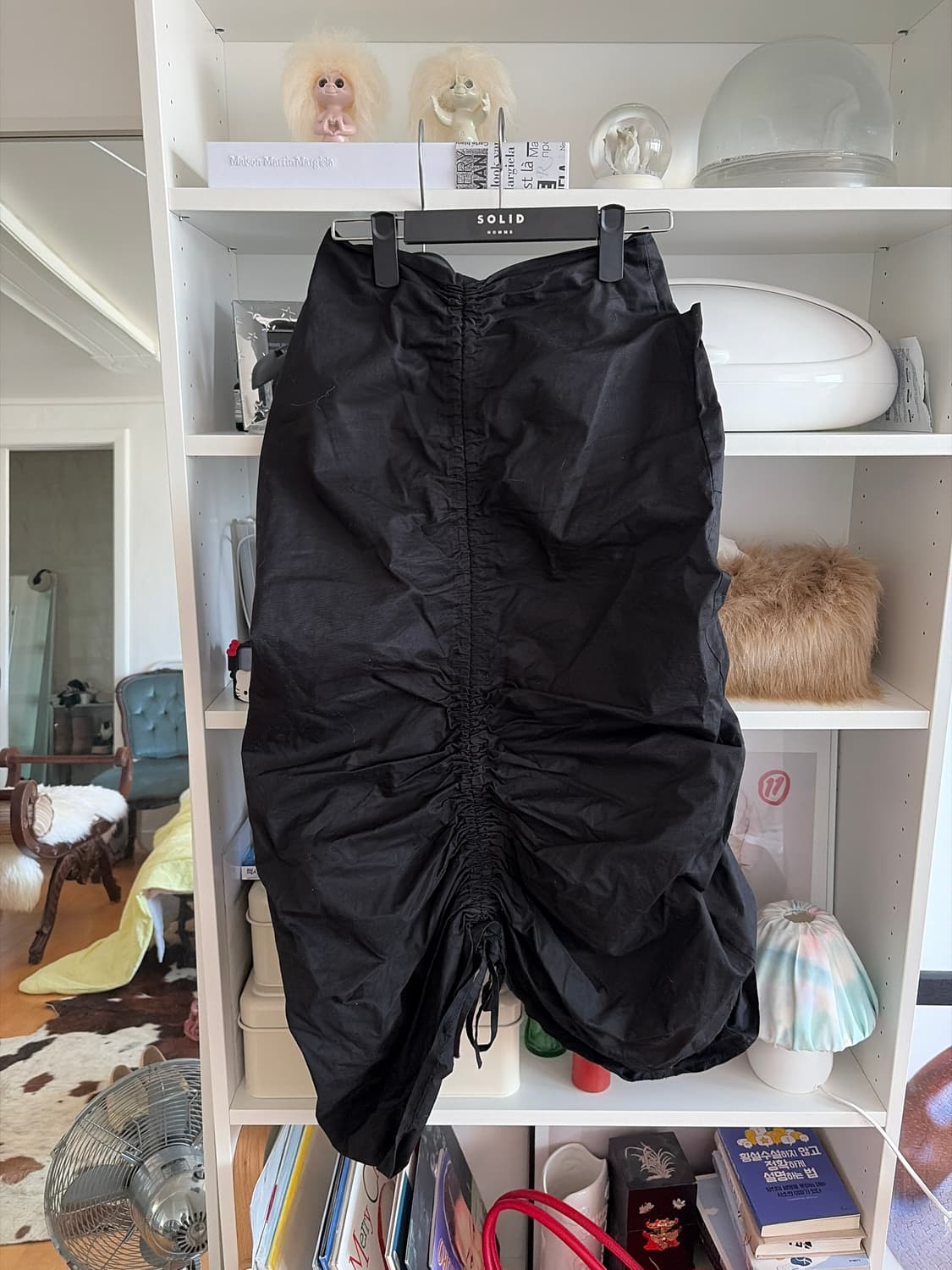 코튼 셔링 롱스커트 상품이미지10