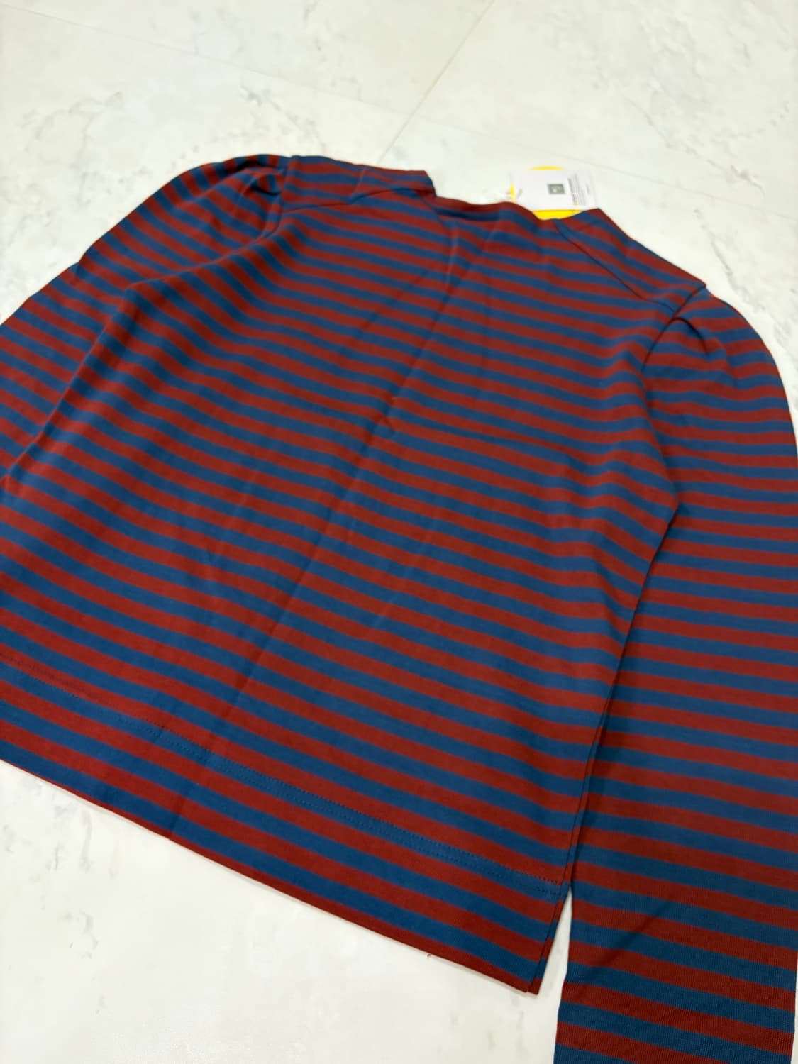 vocavacaXsmiley stripe puff t-shirt 상품이미지3
