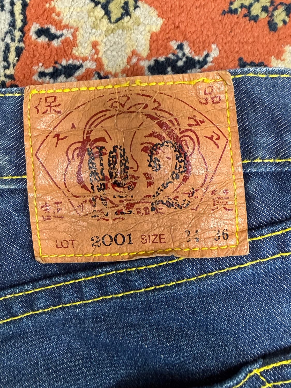 Evisu Japan 에비수 2001 데님팬츠 34 상품이미지4