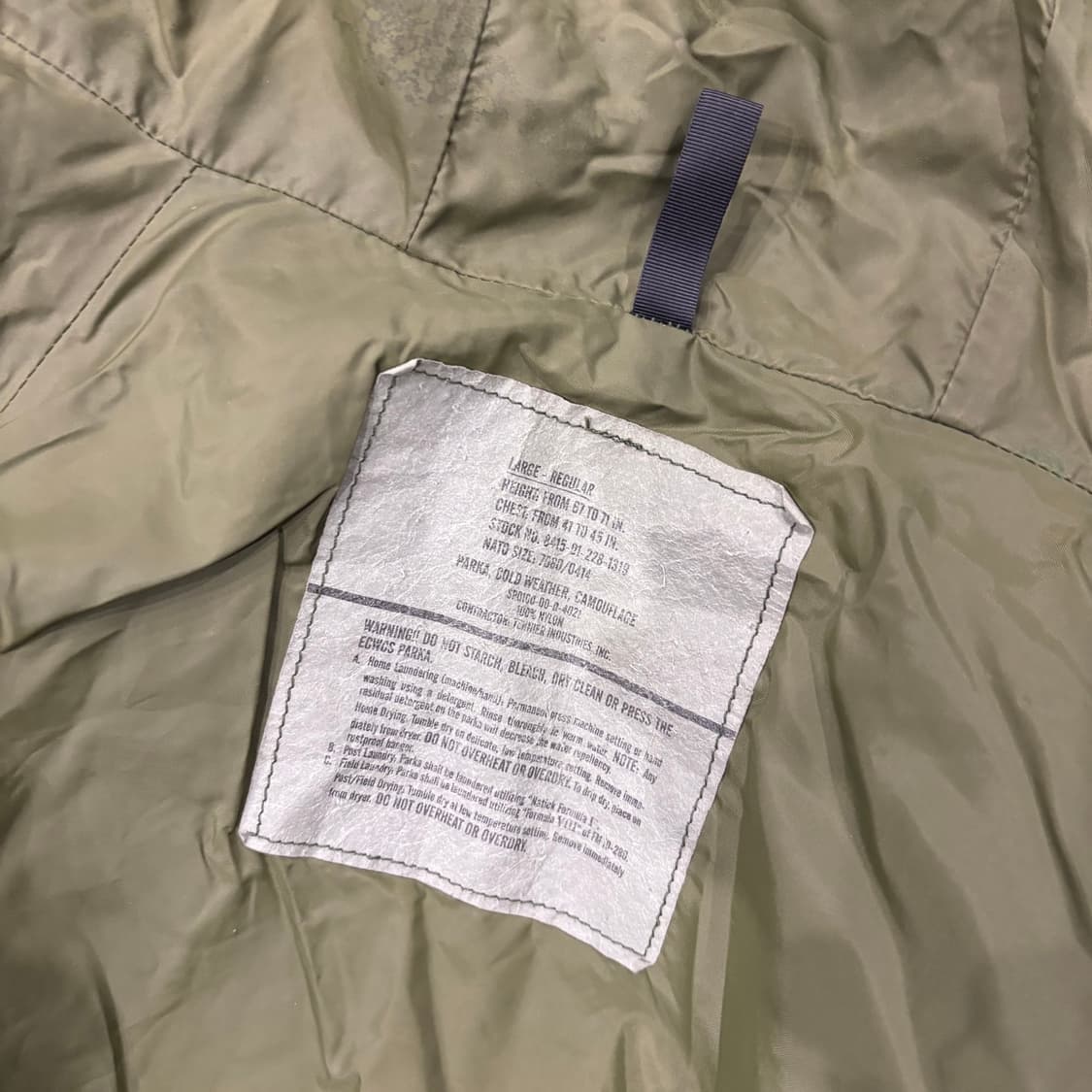 카모플라쥬 콜드웨더 파카 상품이미지10