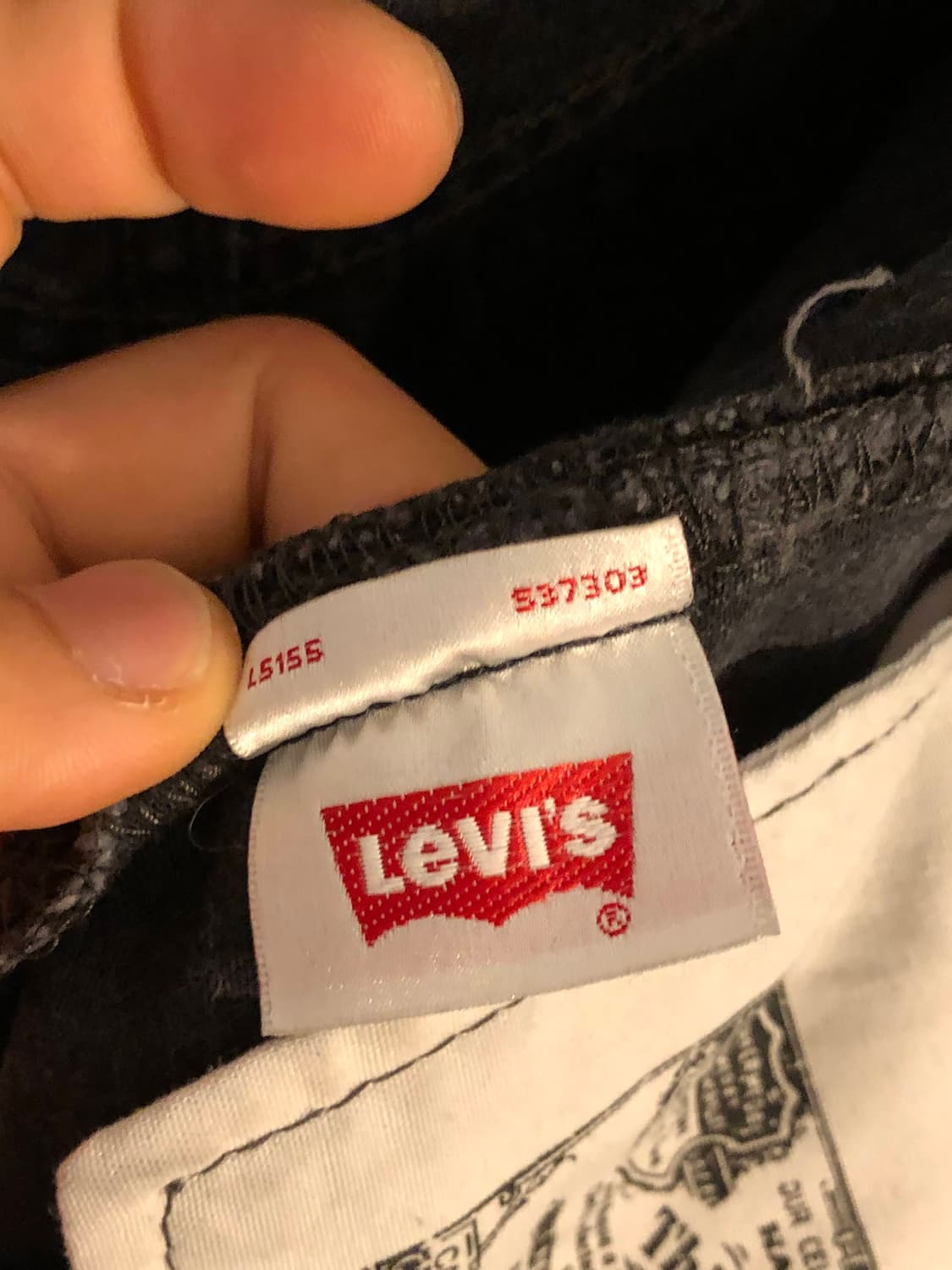 빈티지 리바이스 501 흑청 데님 블랙진 32x30 상품이미지6