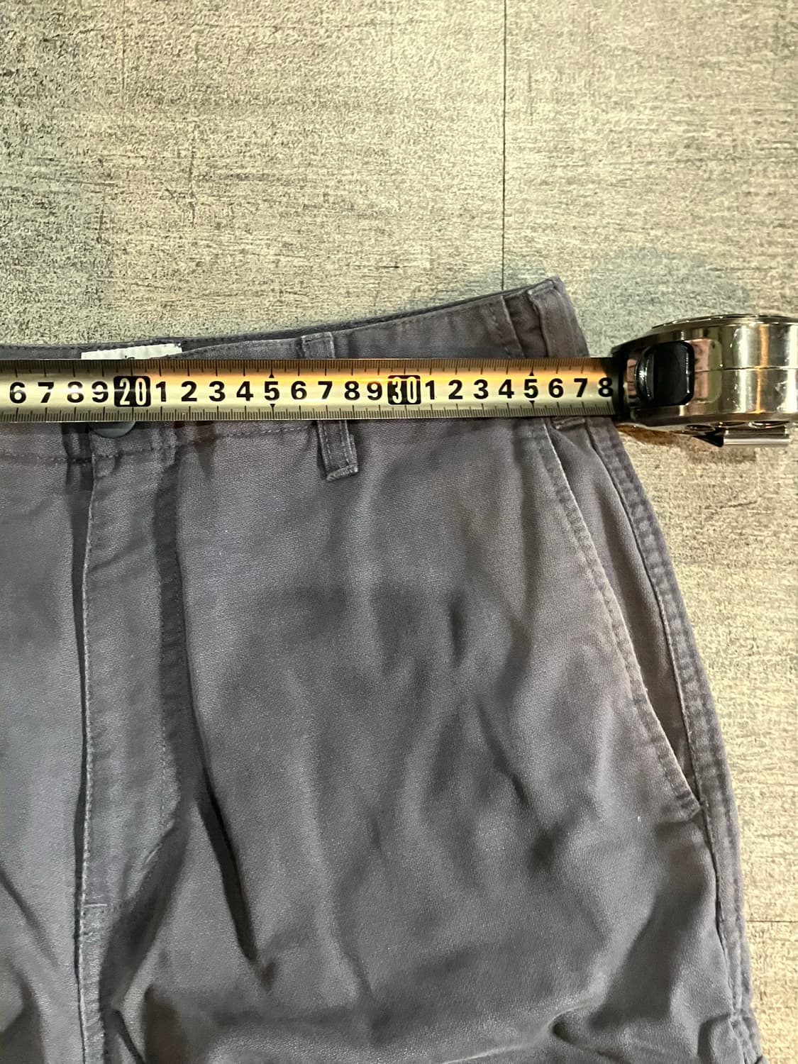 Levis 리바이스 올드스쿨아메카지 너드남 카고하프팬츠 반바지 챠콜 상품이미지2
