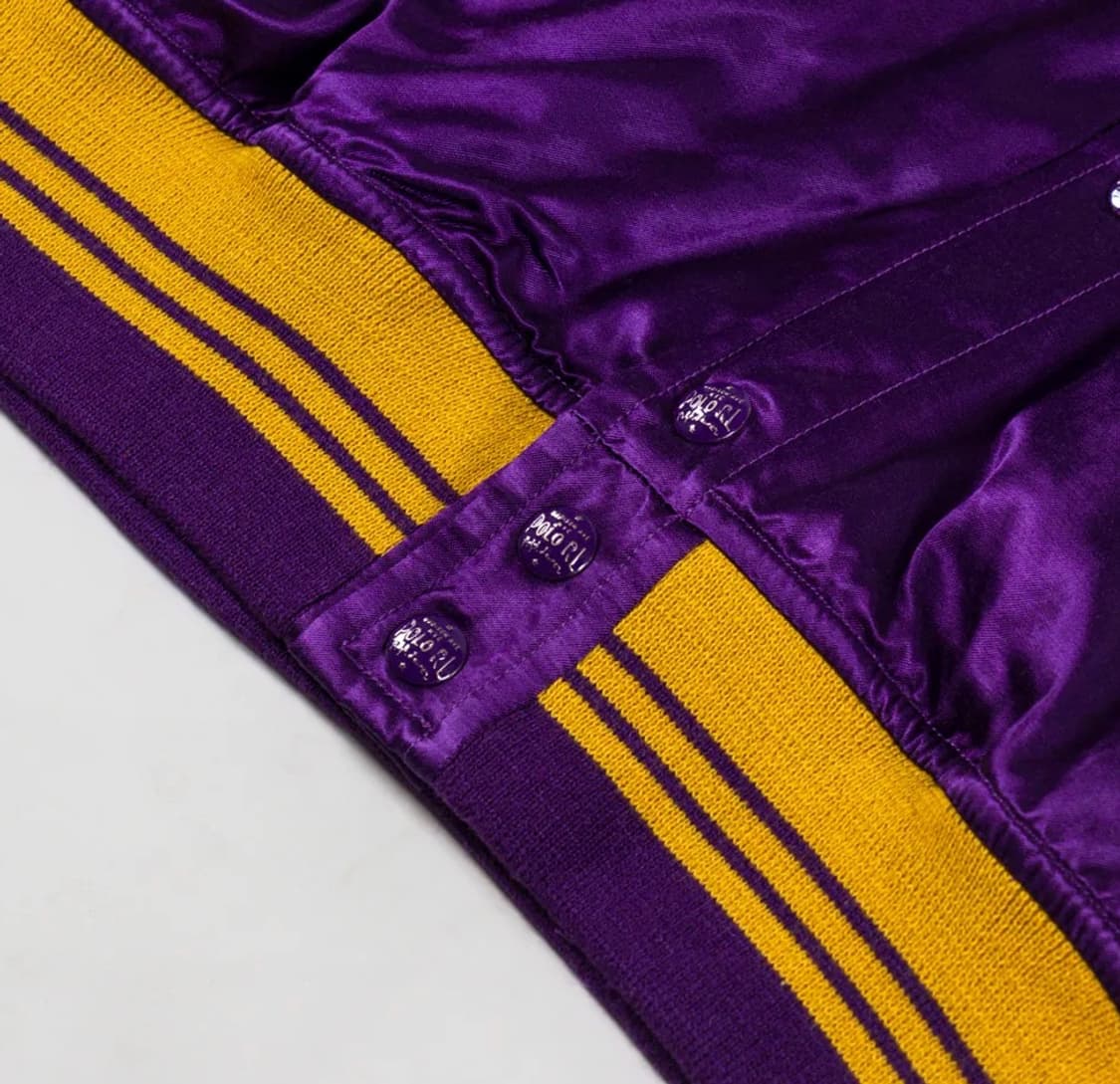 (M) 폴로 사틴 바시티 자켓 상품이미지8