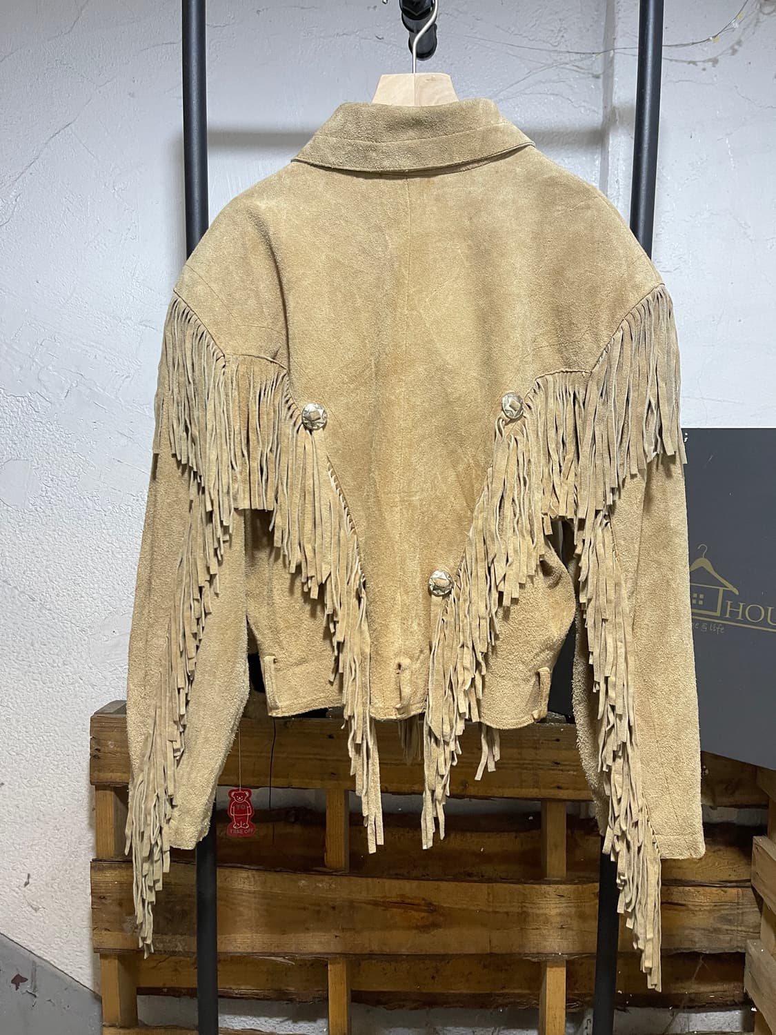 ECHTES LEDER 웨스턴 스웨이드 크롭 자켓 상품이미지2