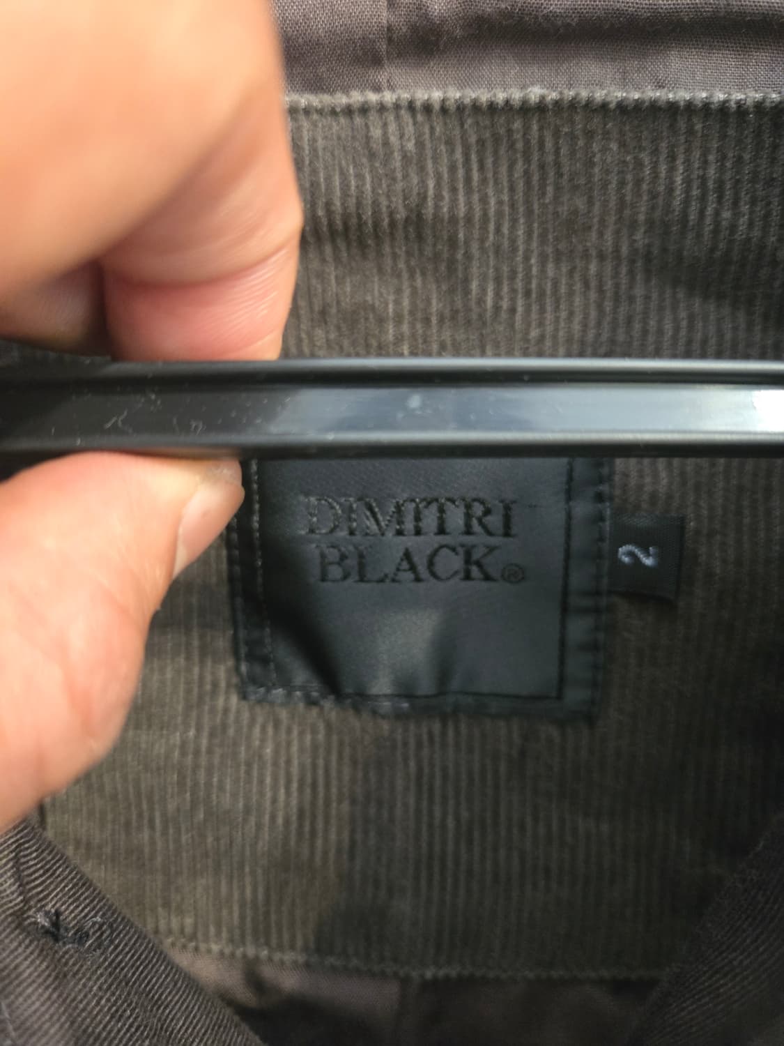 [2] 디미트리블랙 코듀로이 블레이져 상품이미지2