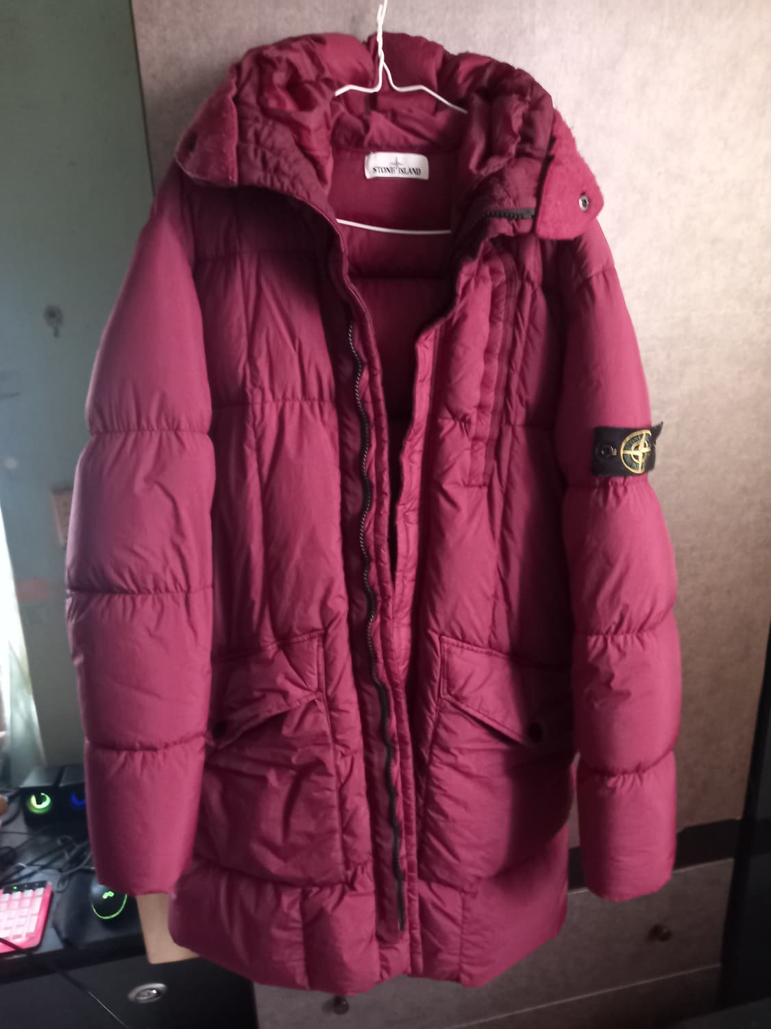 스톤아일랜드 크링클랩스 롱패딩 L 상품이미지1