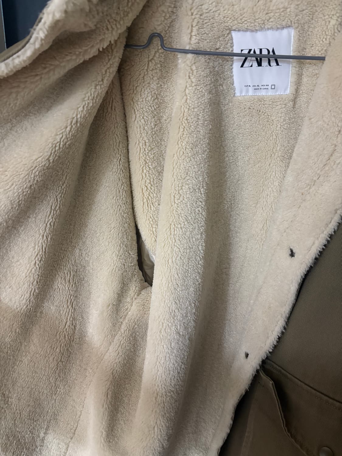 자라 양털 자켓 상품이미지6
