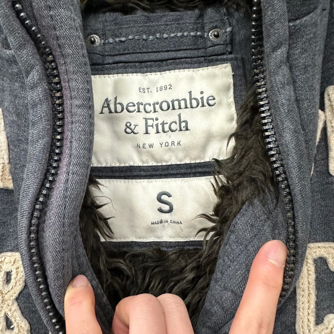 아베크롬비 울프죠 후드집업 상품이미지6