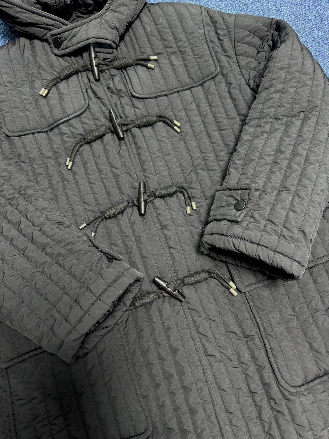 [2] 밈더워드로브 맥시 패디드 더플 코트 상품이미지4