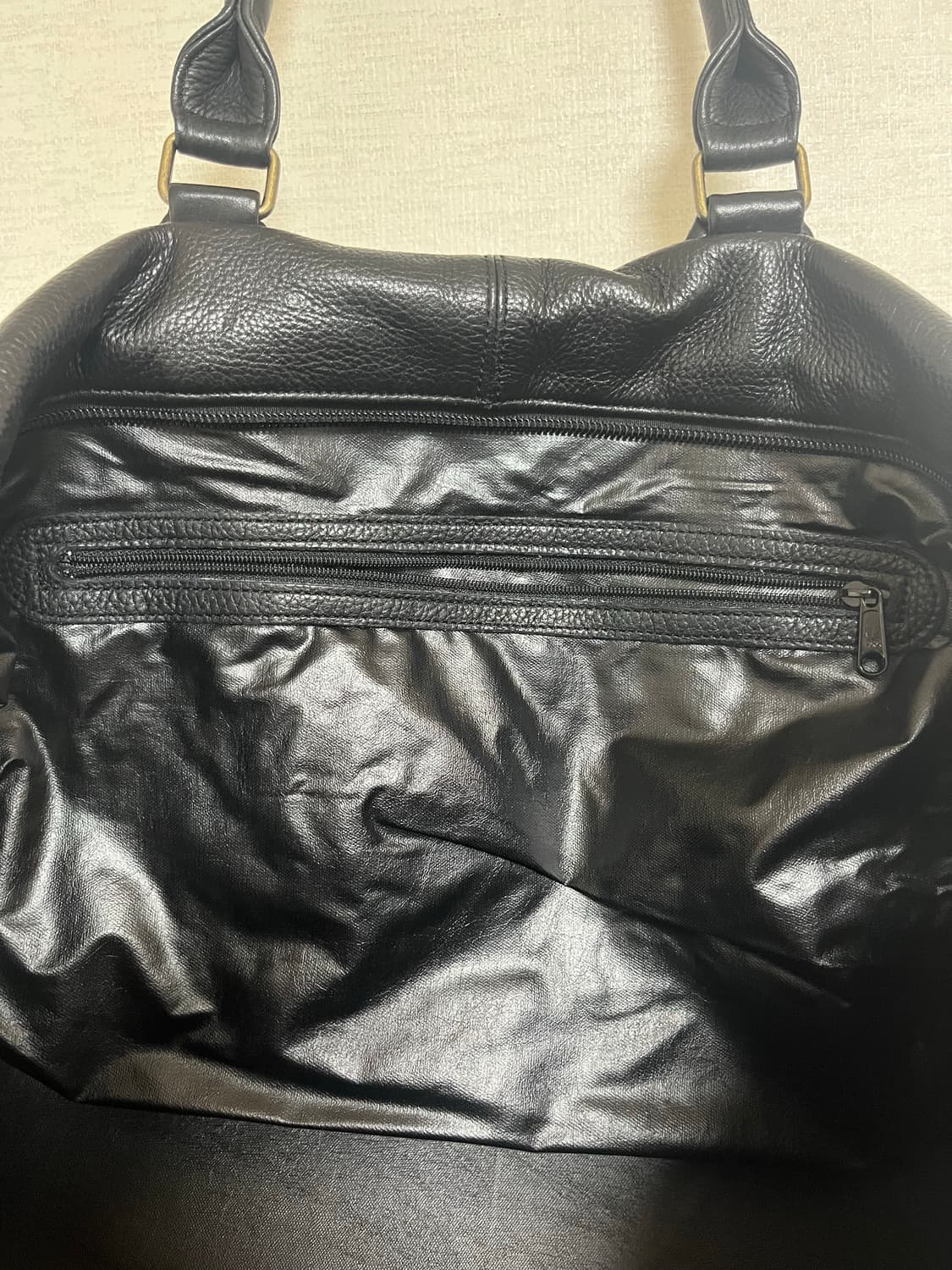 빈티지 레더 보스턴 백 상품이미지5