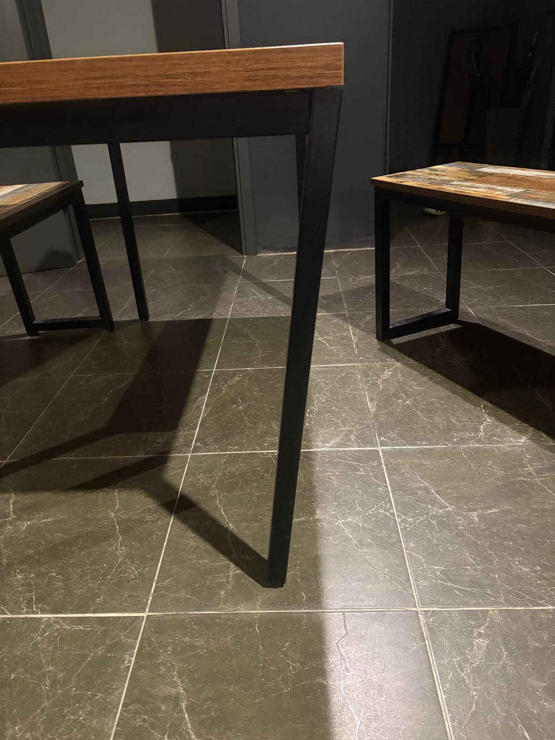 [중고] 테이블 + 2인용의자 2개 상품이미지5