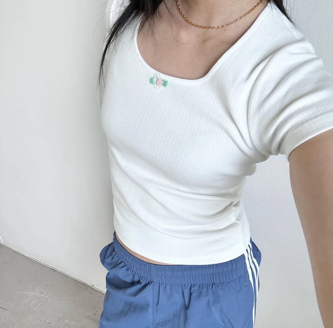 포니테일 ponytail Petit Ribbon T-Shirts 상품이미지5
