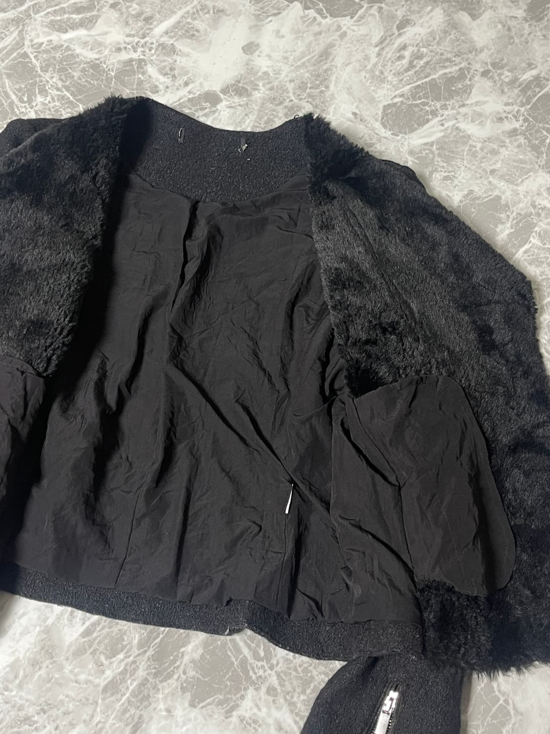 (Unknown)fur rider jacket 상품이미지5