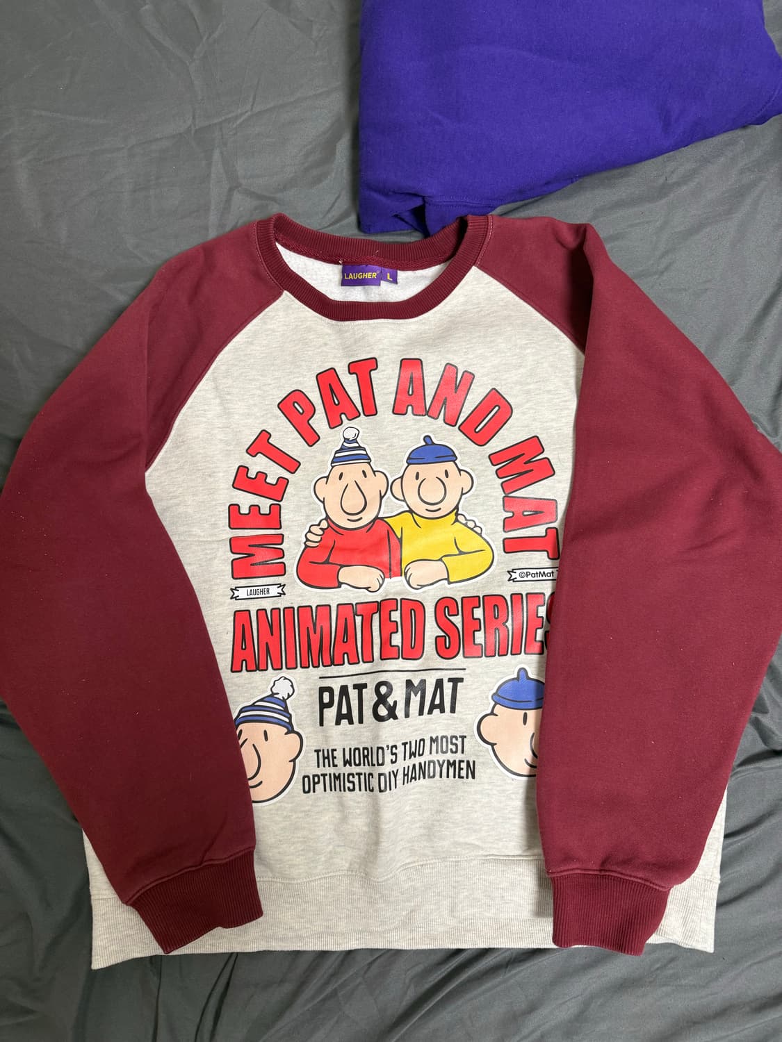 Laugher 패트와 매트 맨투맨 상품이미지1