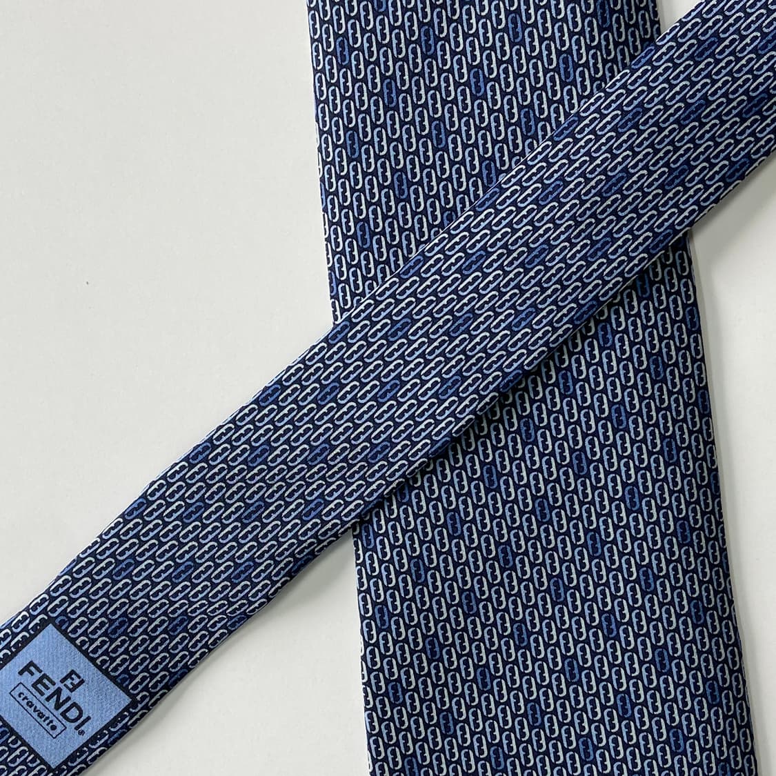 펜디 (FENDI) 모노그램 명품 정품 넥타이 상품이미지4