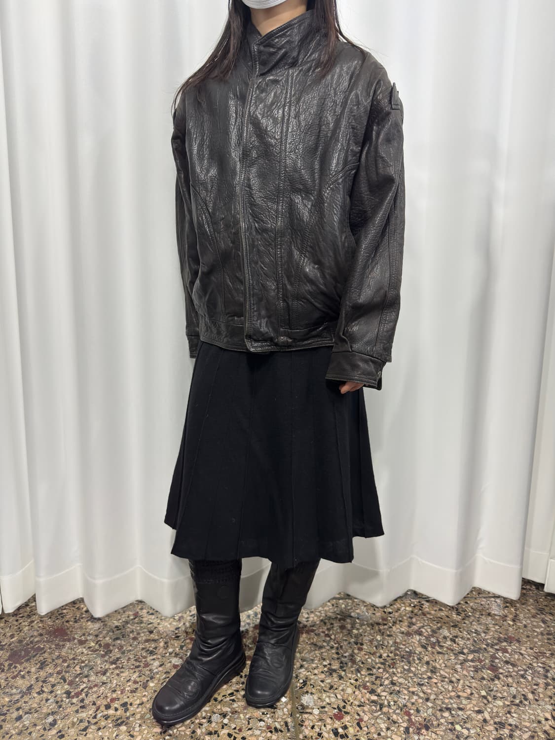 comstock leather jacket 상품이미지3