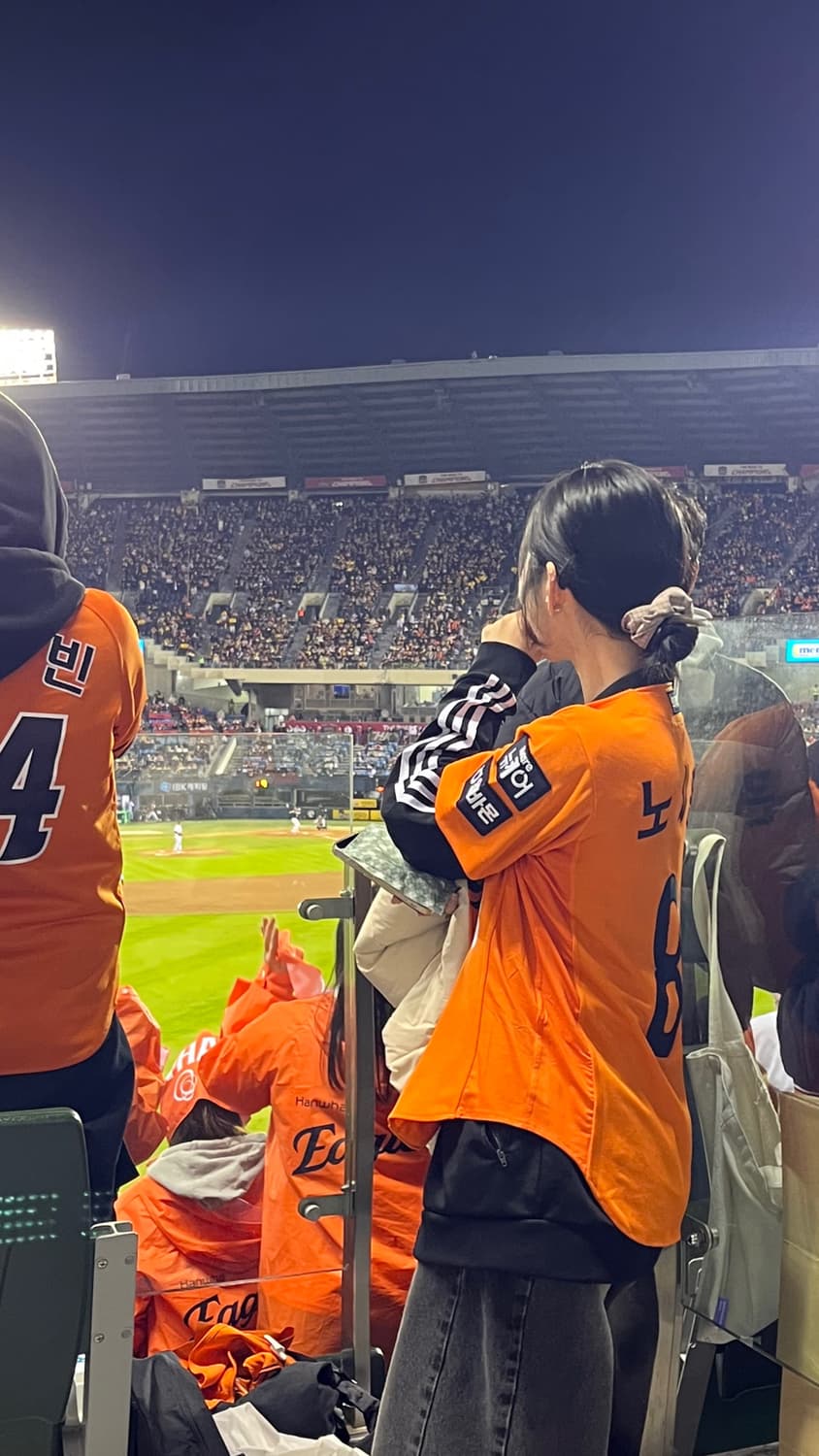 2025 한화 이글스 오렌지 유니폼 노시환 마킹 상품이미지3