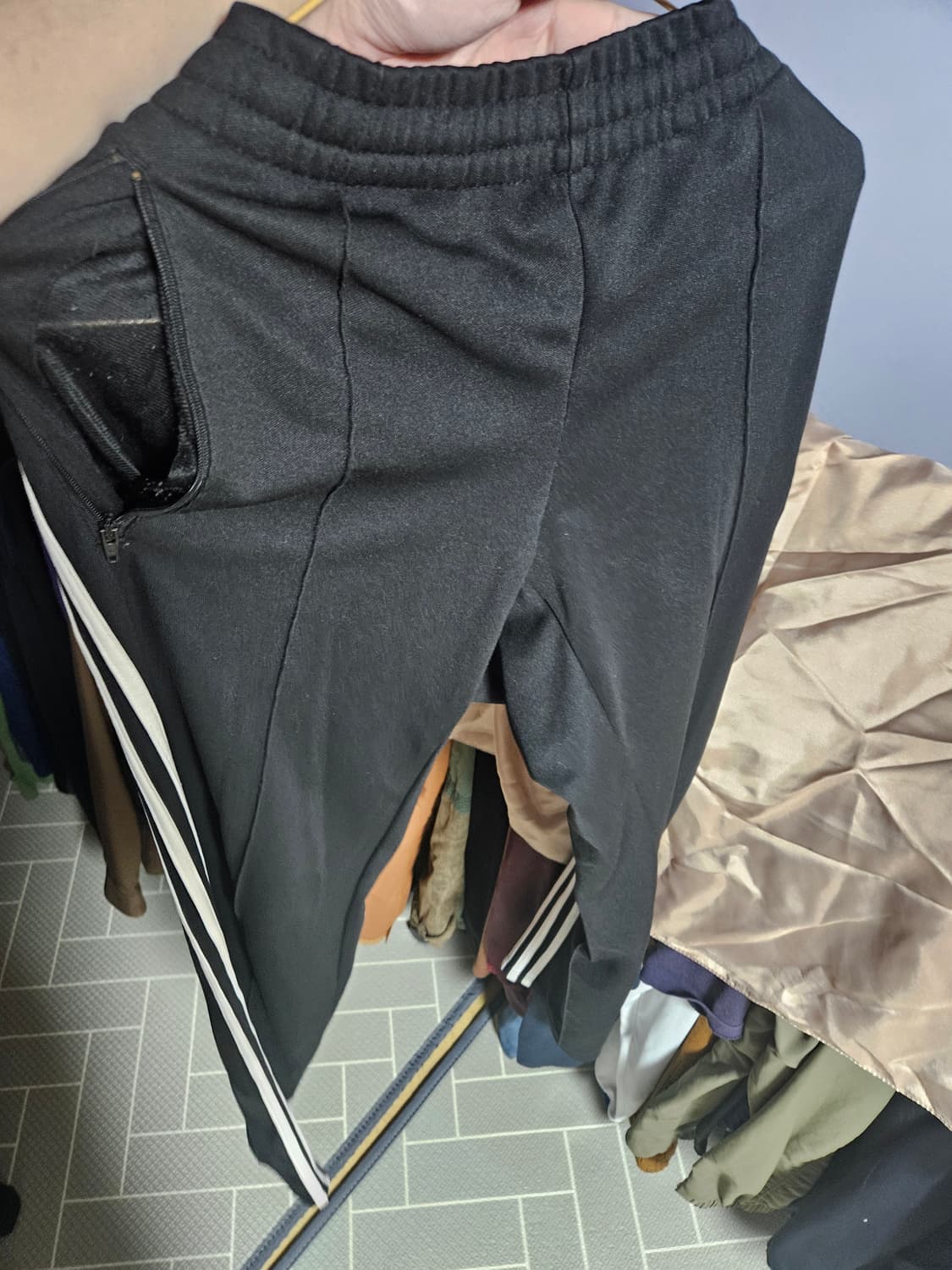 아디다스 유로파 팬츠 105사이즈 검은색 상품이미지4