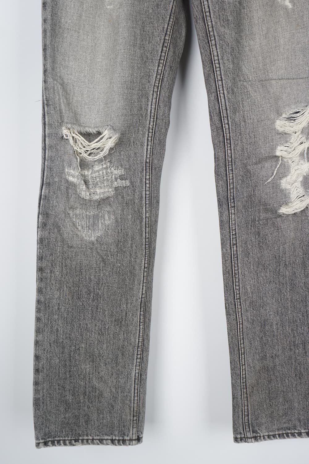  LOUNGE LIZARD destroyed denim pants 상품이미지4