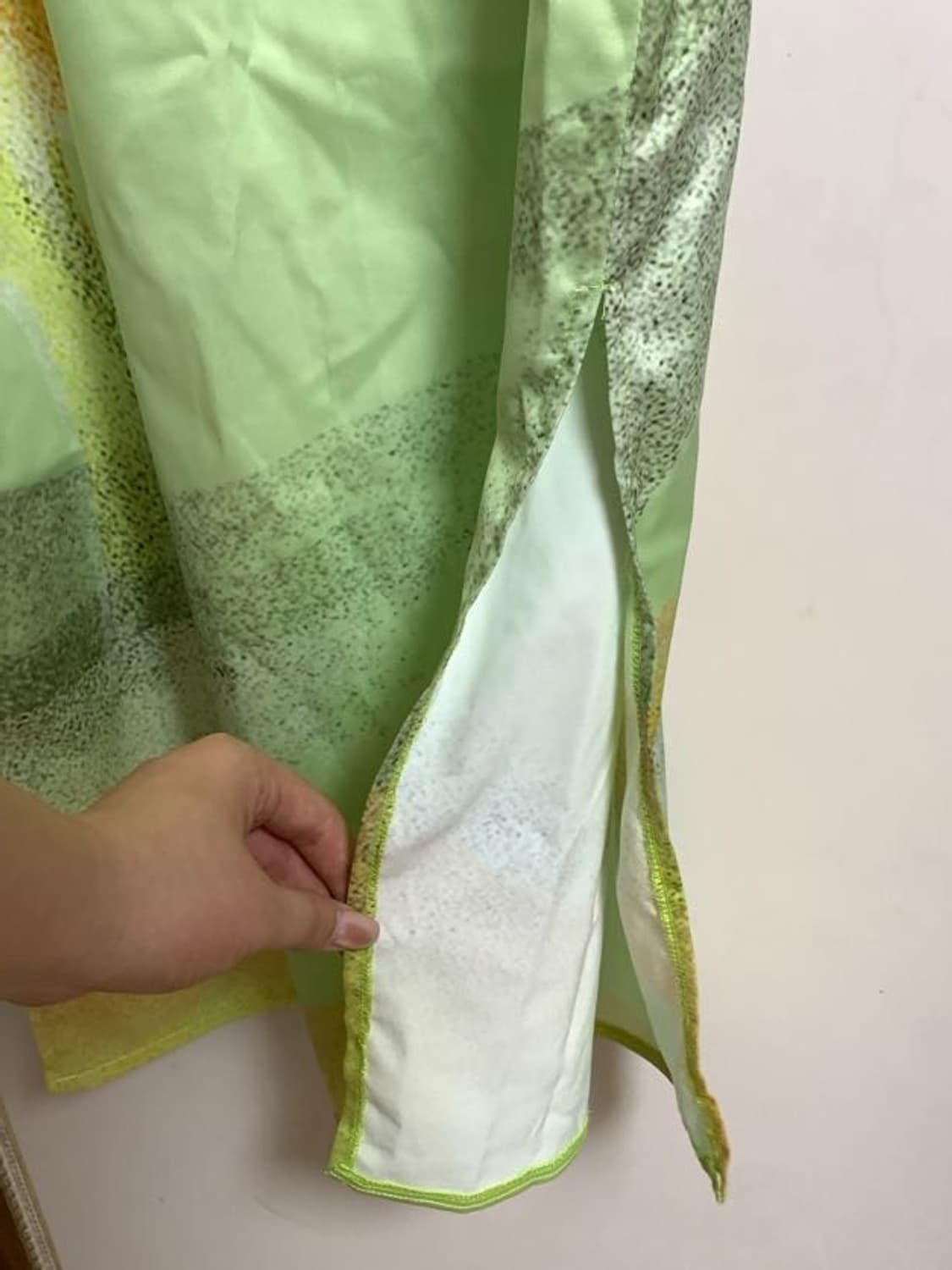 카시코 새틴 롱 원피스 상품이미지3