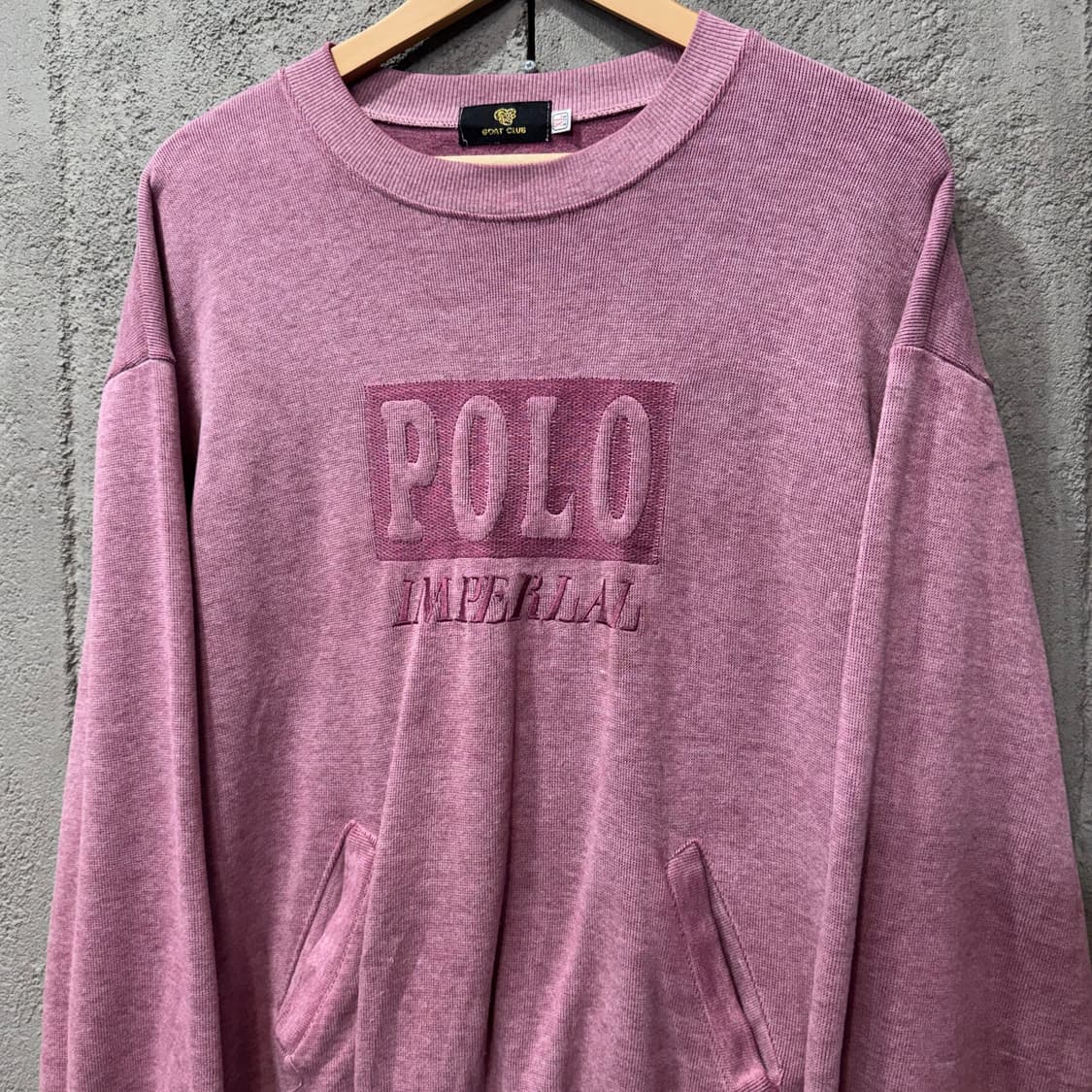 고트 클럽 폴로 임페리얼 포켓 스웻셔츠 맨투맨 (XL)  상품이미지2