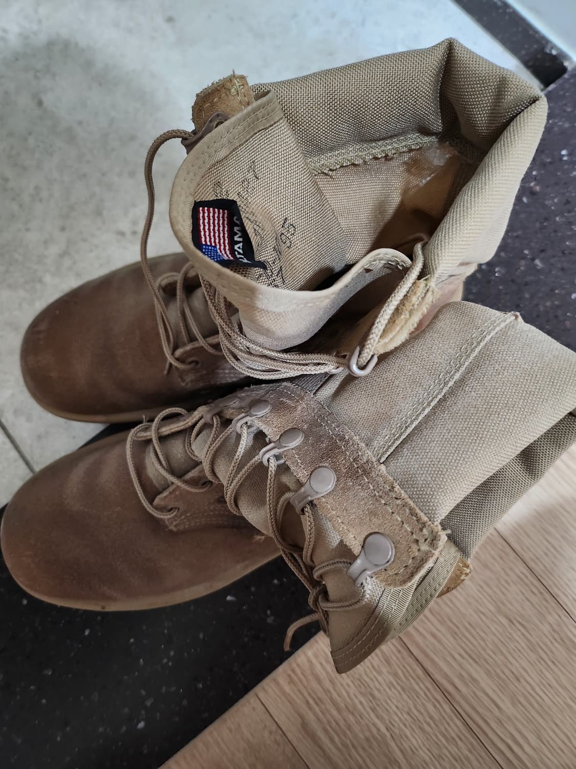 미군 ALTAMA 사막 전투화 / Desert Combat Boots  상품이미지2