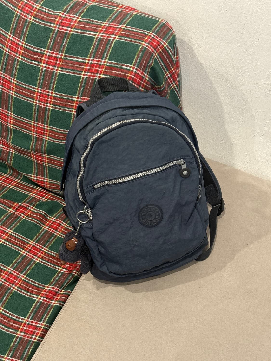 키플링 미니 백팩 블루 상품이미지3