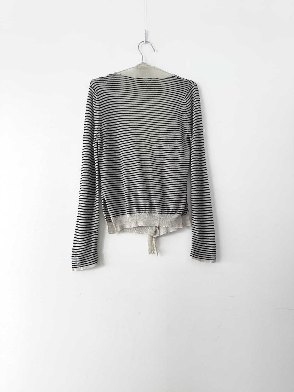 SYSTEM unbal drape cardigan 상품이미지4