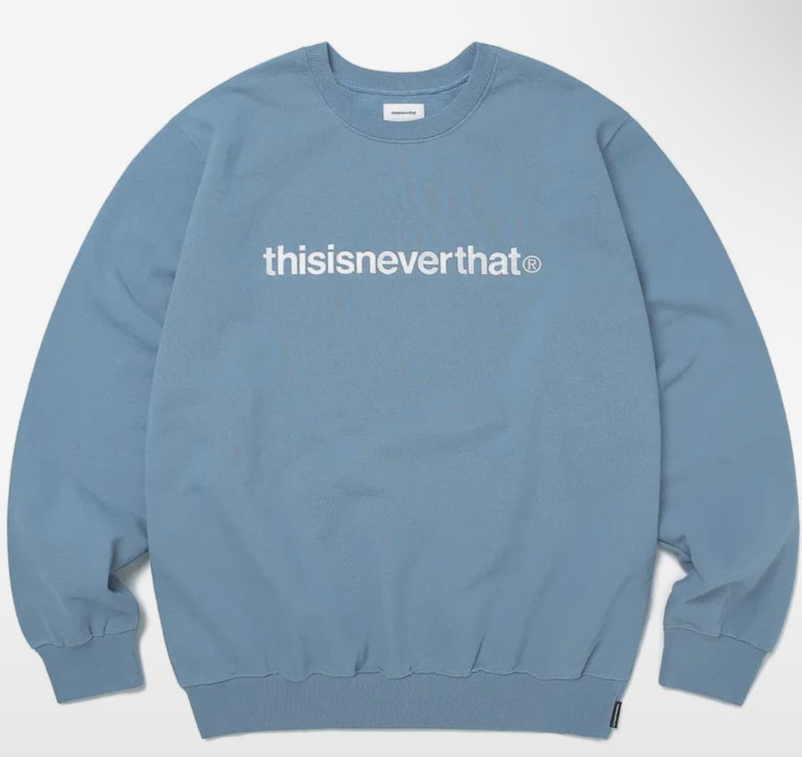 T-Logo Crewneck Slate (003) M 상품이미지1