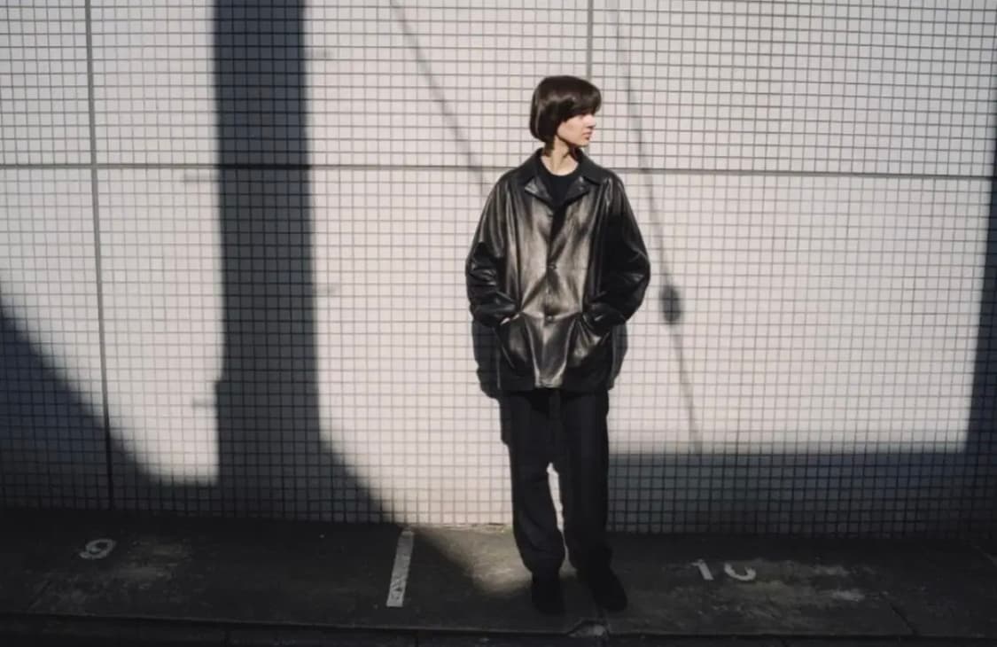 [2] 코모리 레더 워크 자켓 상품이미지2