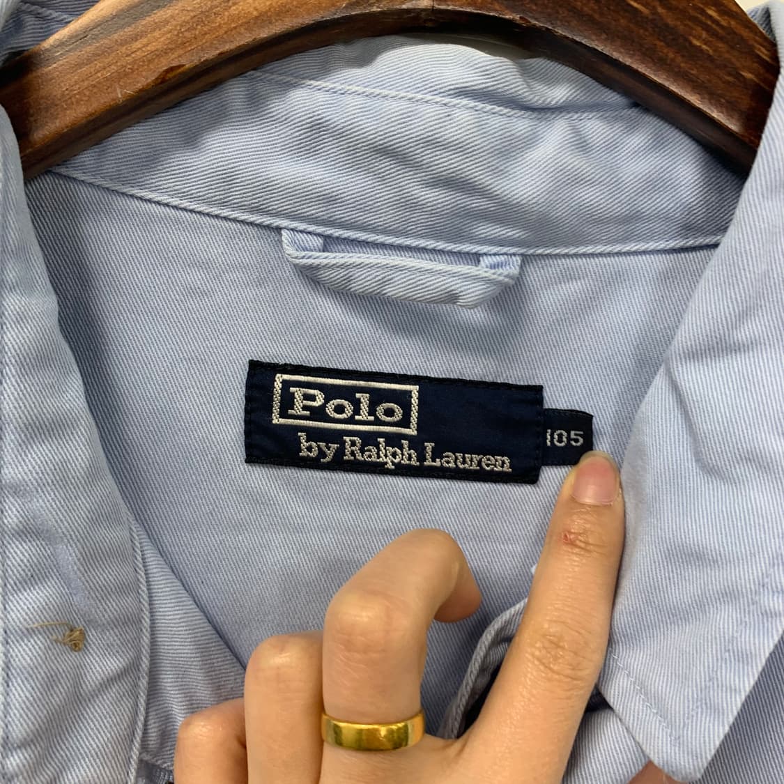 폴로 랄프로렌 화이트블루 헤링턴 자켓 상품이미지5