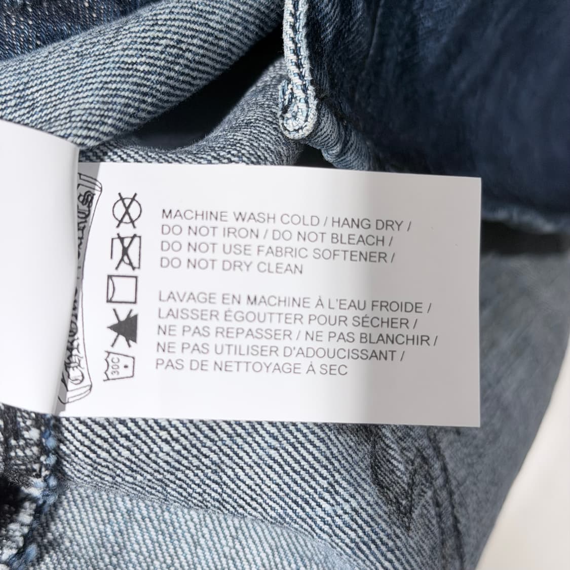 (A+/XL) / 크롬하츠 패치 에토르 데님 청 셔츠 상품이미지8