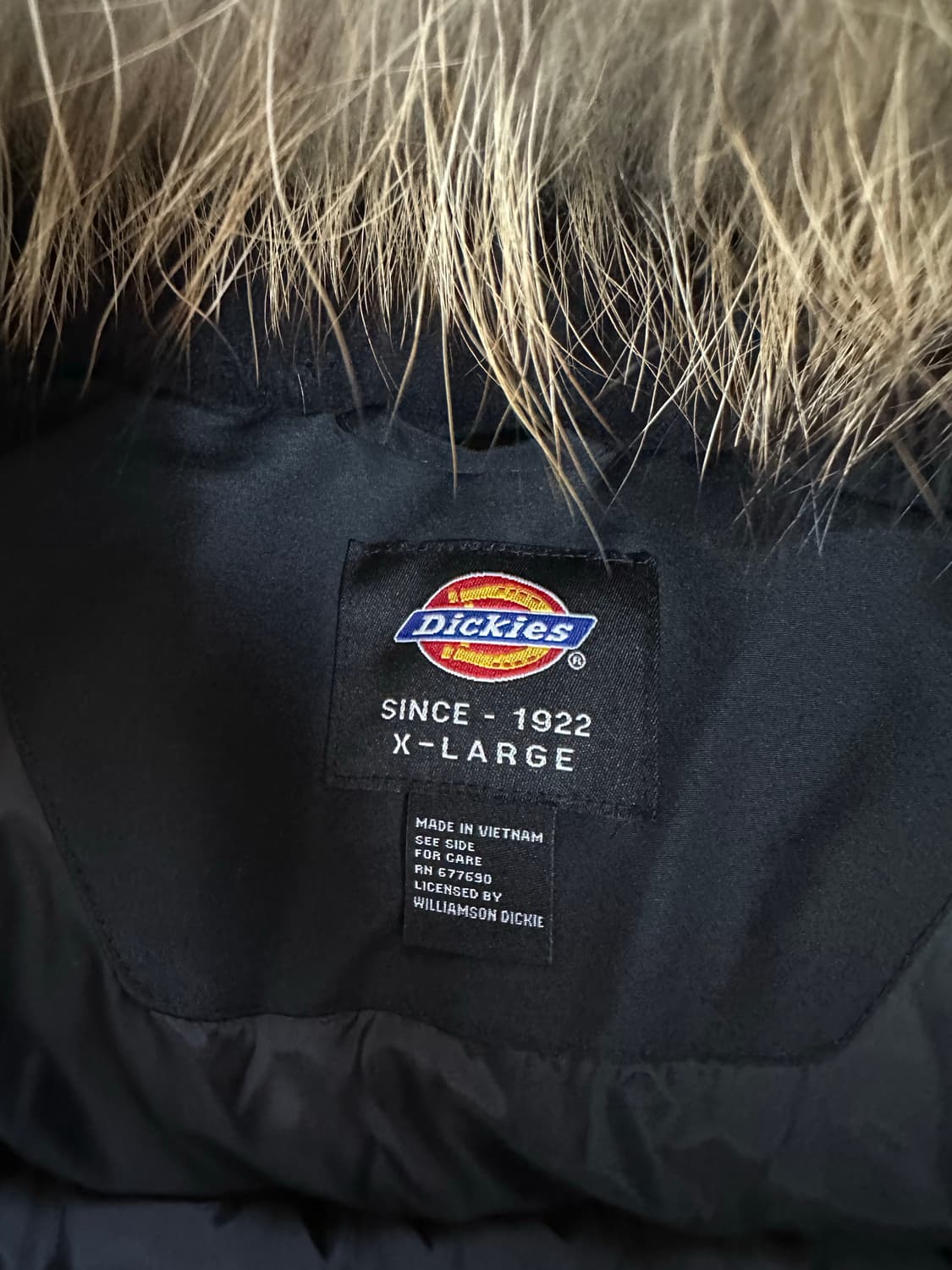 Dickies 롱패딩 XL 블랙 상품이미지7