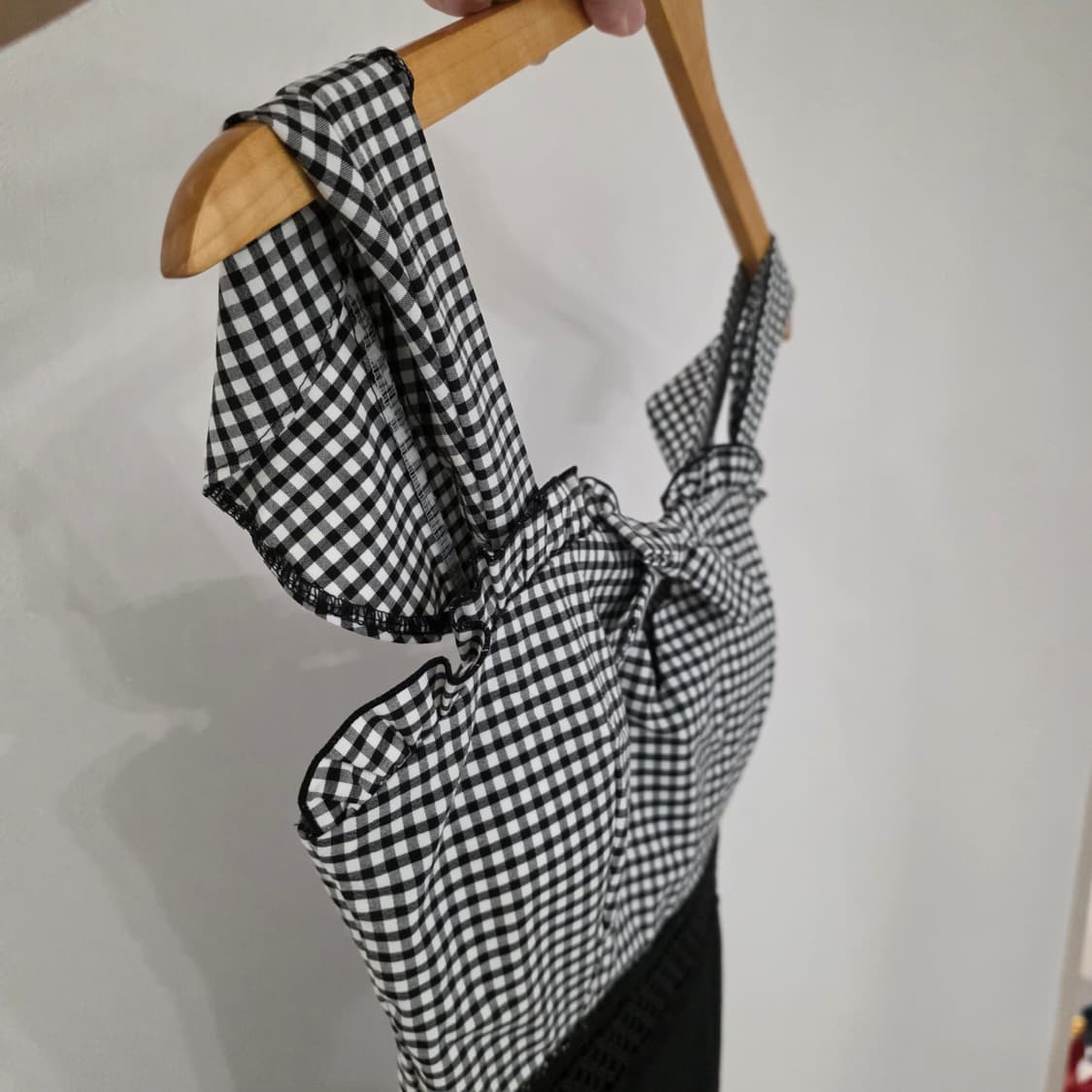 ELIYAH 체크 미니 원피스 55사이즈 상품이미지5