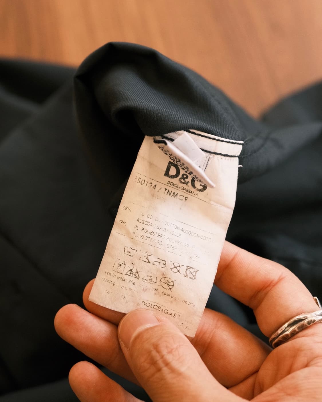 돌체앤가바나 블랙 D&G 로고 셔츠 상품이미지7