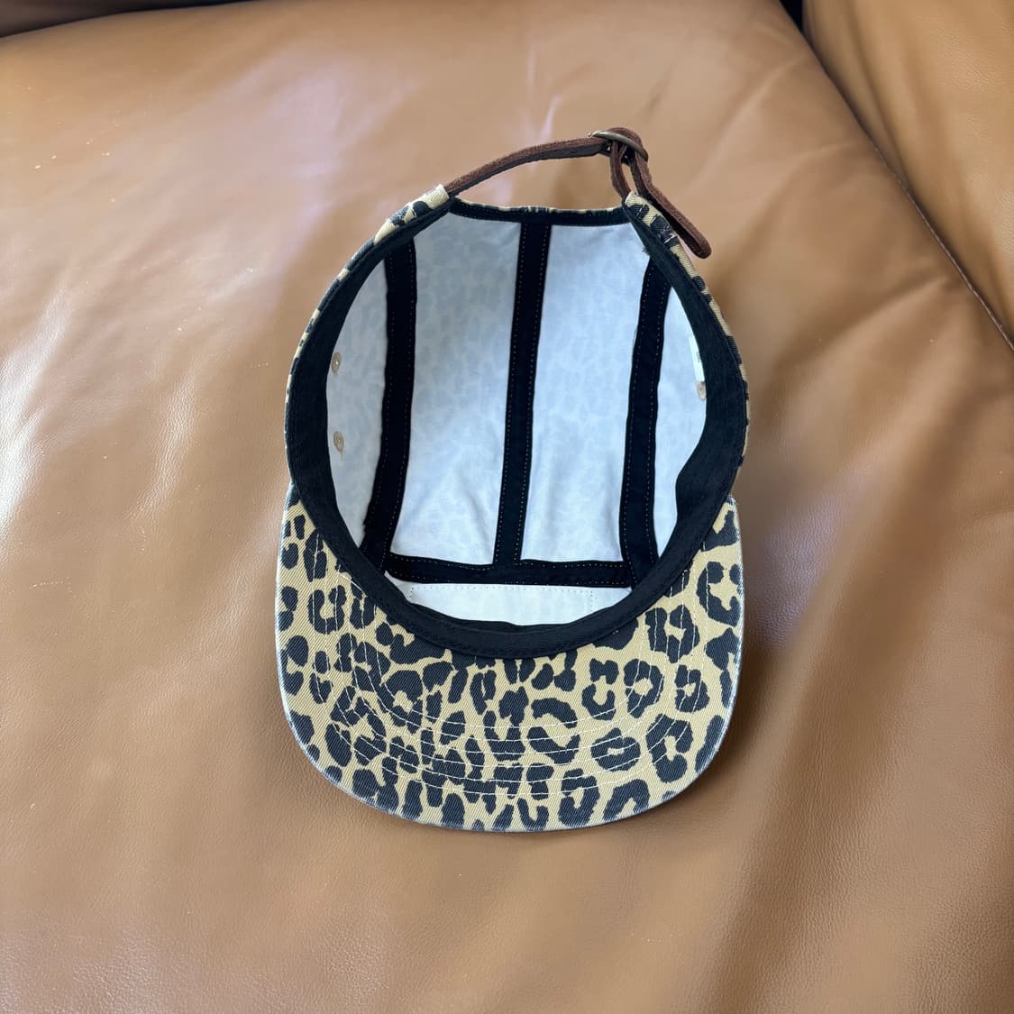 슈프림 캠프캡 모자 박스로고 23FW 레오파드 상품이미지7