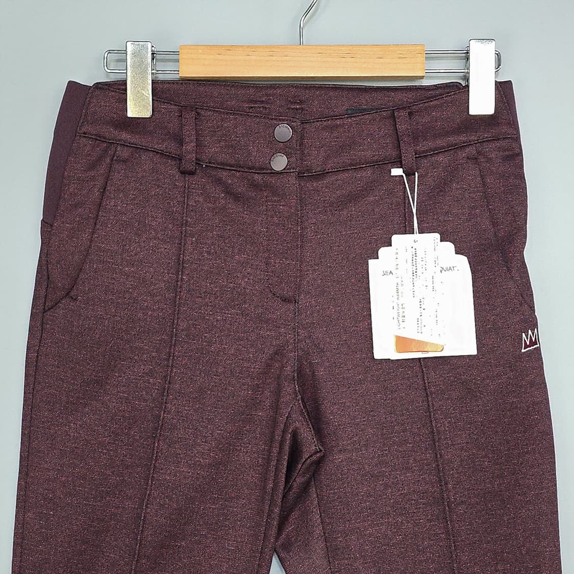 장미쉘바스키아 슬림 골프 팬츠 66(26) 상품이미지2