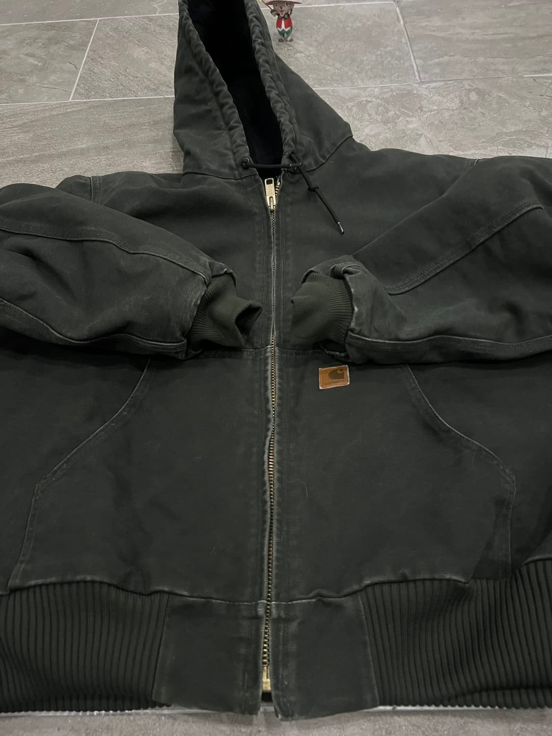 (L) 칼하트 덕 액티브 후드자켓 J130 MOS 모스그린 상품이미지6