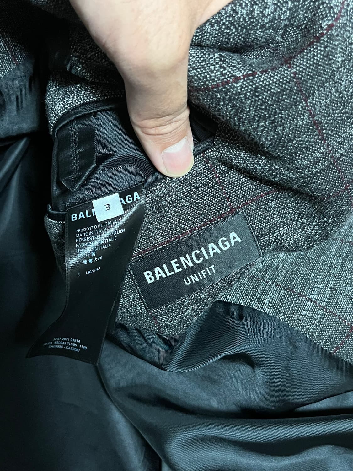 발렌시아가 엔지니어드 블레이저 자켓 3 상품이미지7