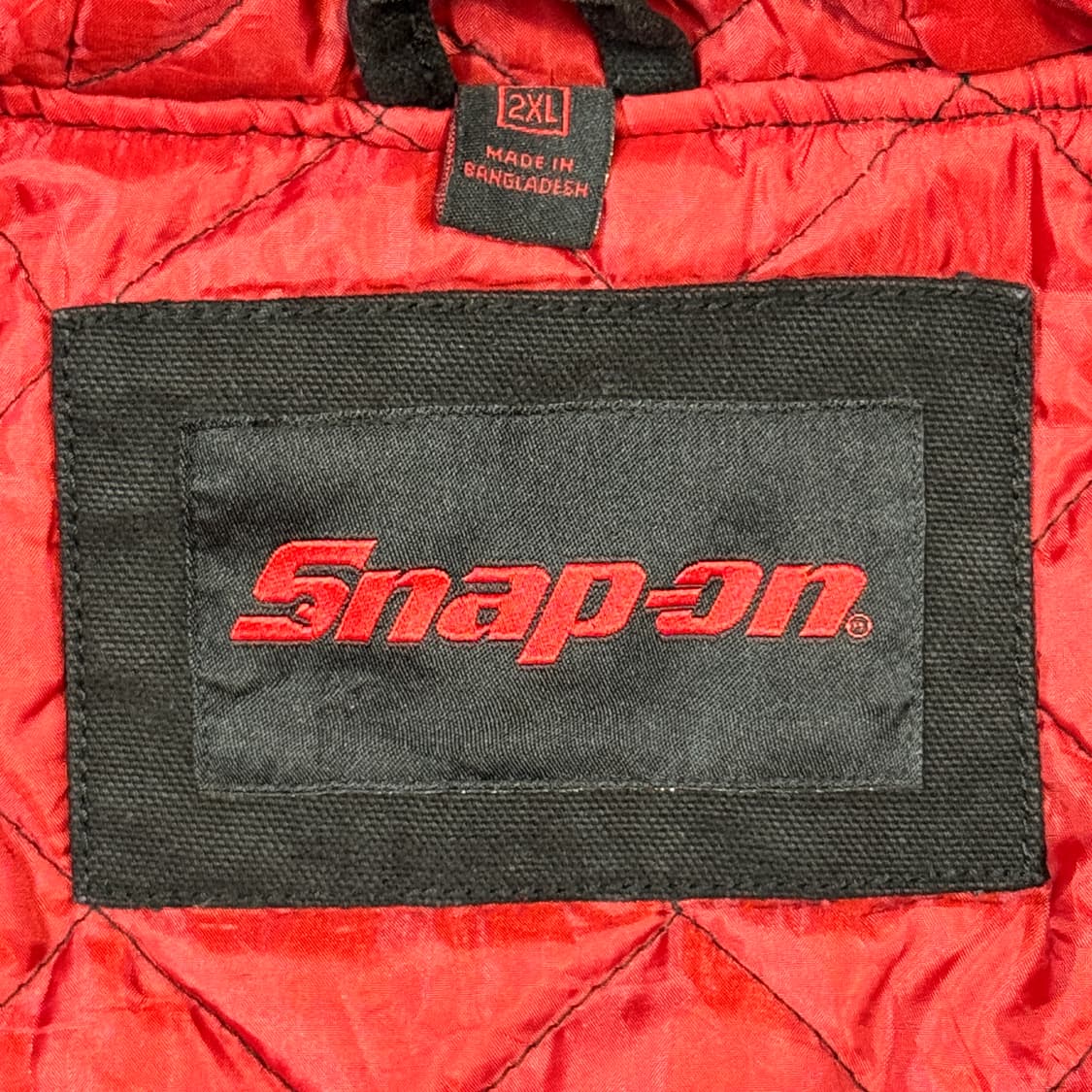 XXL) 스냅온 SNAP-ON USA 블랙 퀼팅 액티브 후드 자켓 상품이미지7