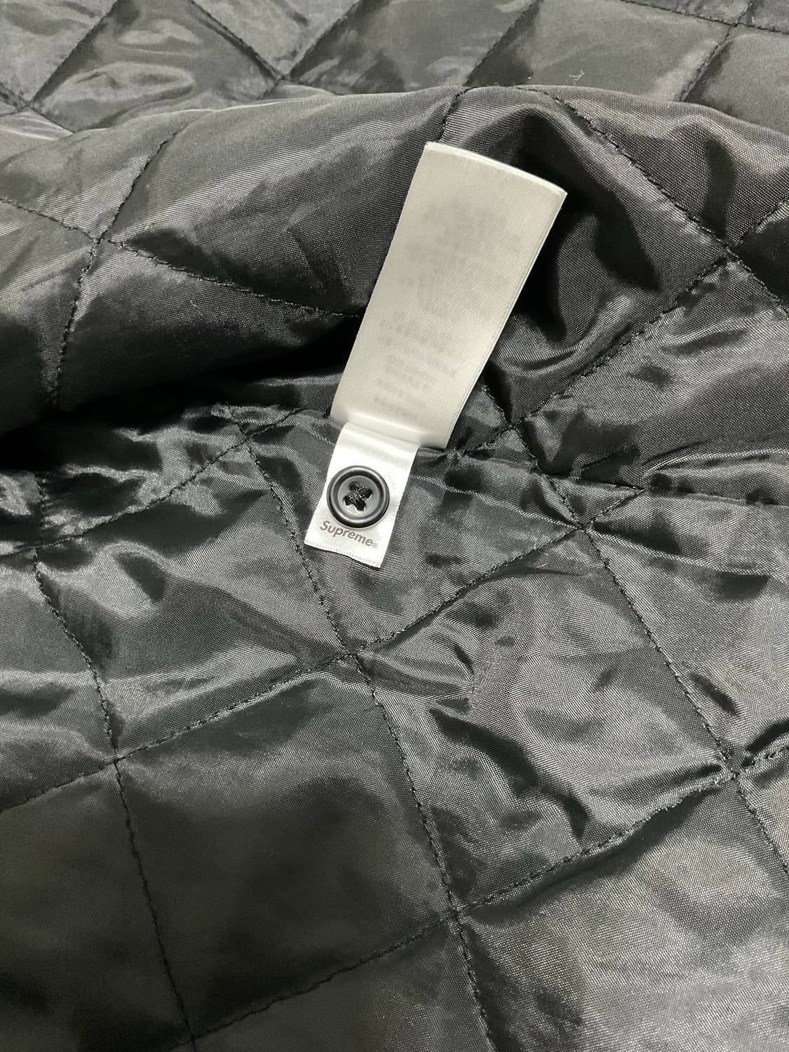 슈프림 타탄 플란넬 후드 셔츠 블랙 L 상품이미지7